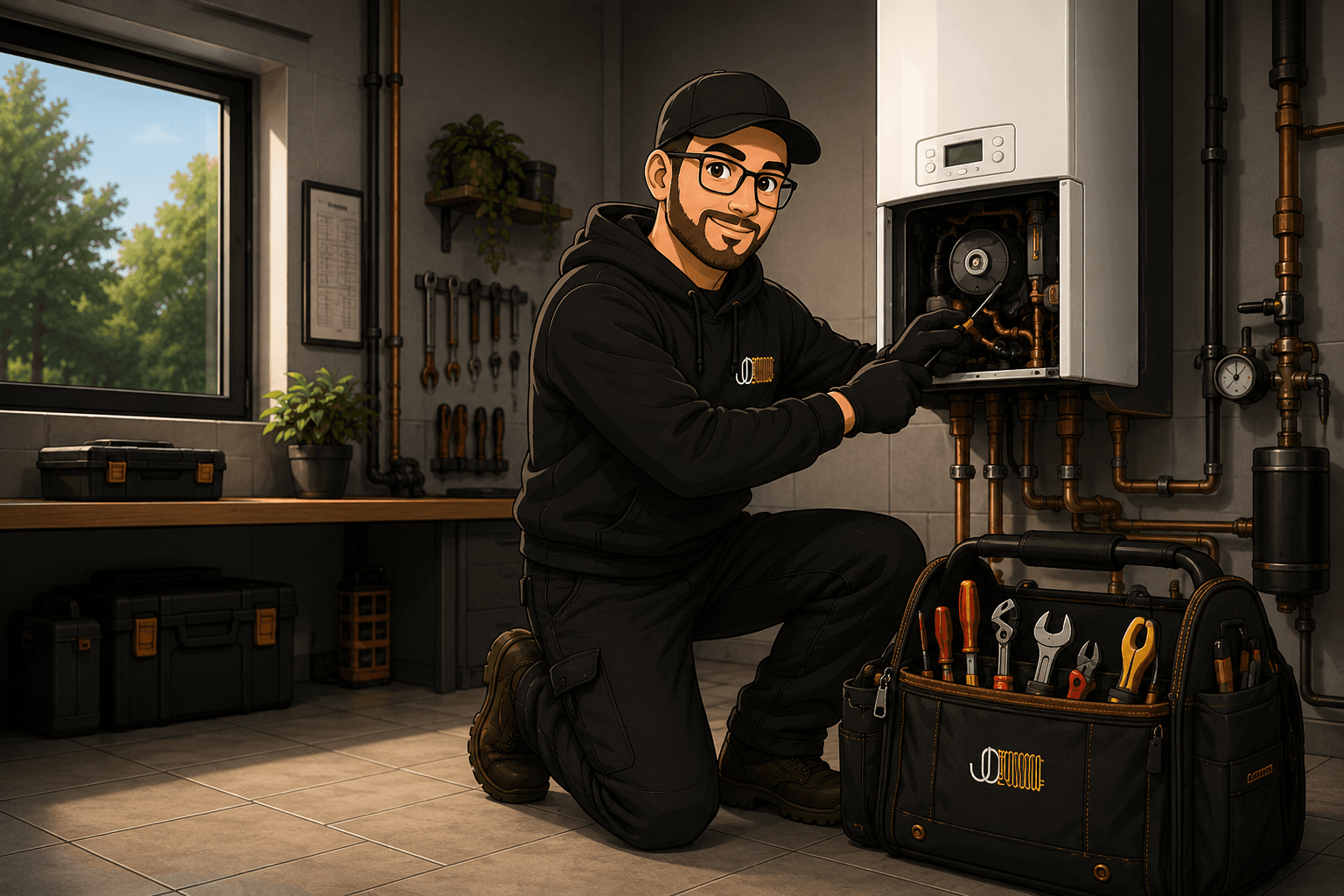 Technicien Joffage en intervention d'entretien